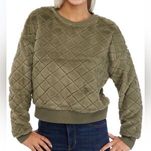 Chance or Fate Diamond Fur Crew Sweatshirt